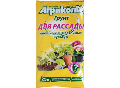 Грунт для рассады Агрикола, 25 л